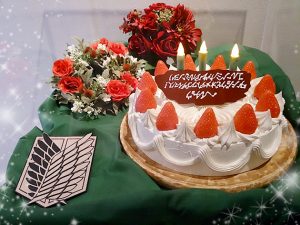 リヴァイ生誕祭ケーキ
