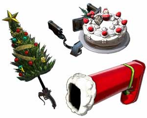 DLC第4弾クリスマス武器
